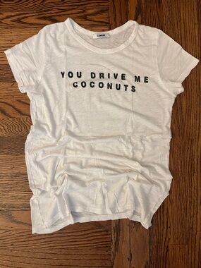 COMUNE WHITE GRAPHIC T S